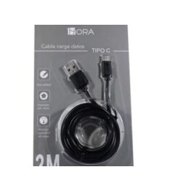 Cable USB C 2.1 1hora 2m