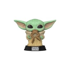 Funko Pop Star Wars: El Mandaloriano – Baby Yoda con rana