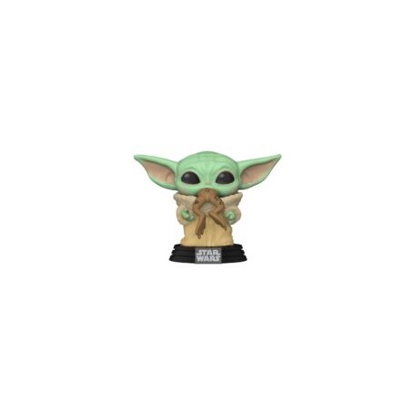 Funko Pop Star Wars: El Mandaloriano – Baby Yoda con rana